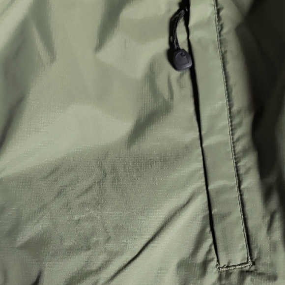 Carhartt Acadia Olive Hooded Windbreaker Rain Jacket Size L NWOT MSRP $104.99 - Picture 8 of 11